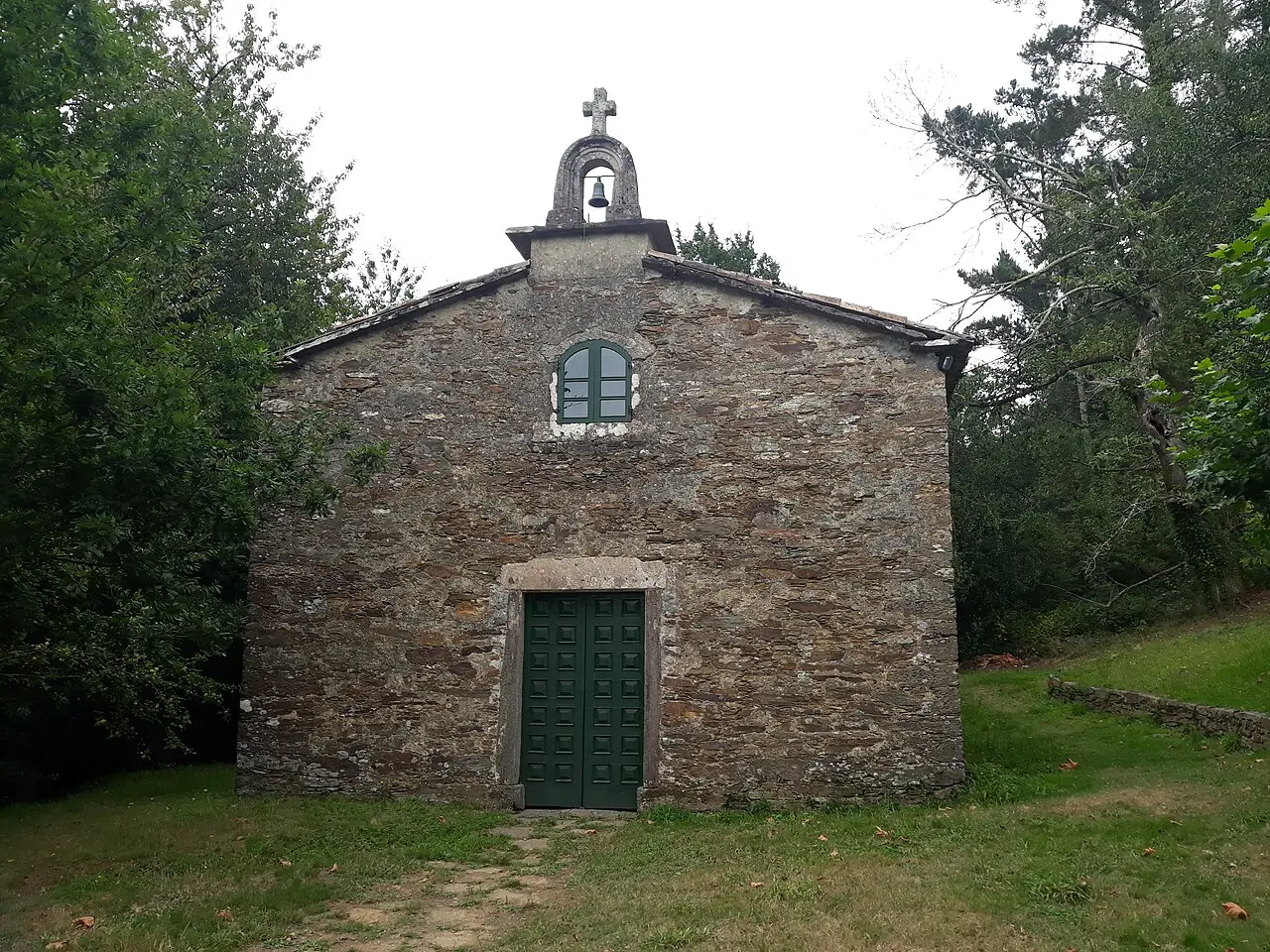 Santa Irene, Cammino Francese