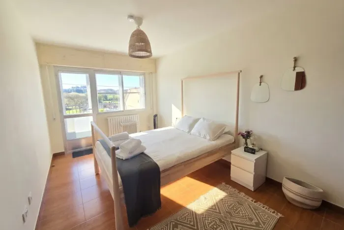 Bedroom with natural light