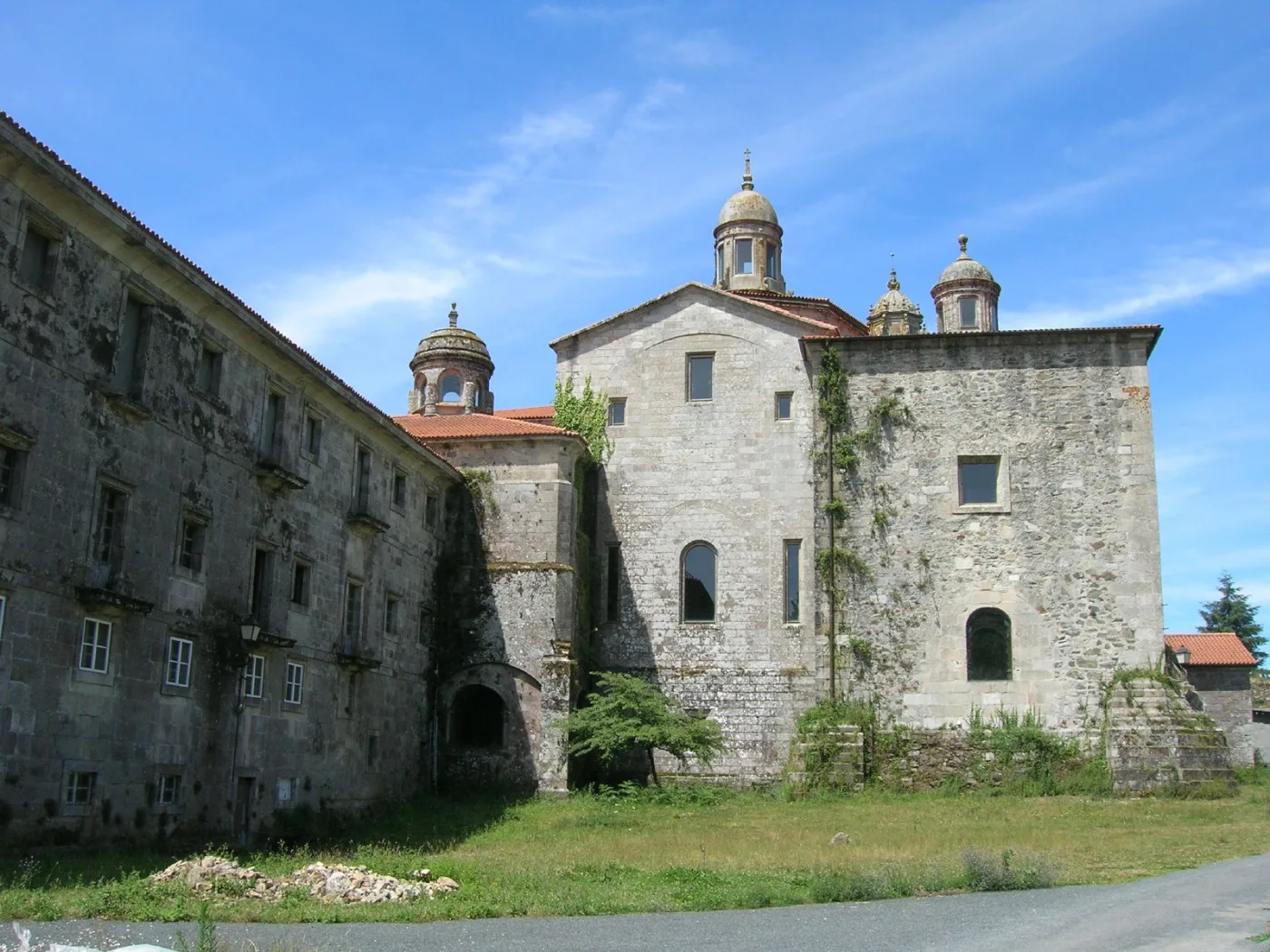 Testero de la iglesia del monasterio de Santa María de Sobrado dos Monxes